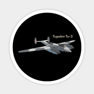 Tupolev Tu-2 Soviet WW2 Bomber Aircraft Magnet